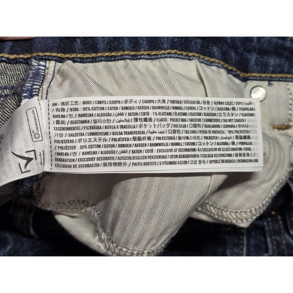 Abercrombie Fitch 90s Relaxed Jeans High Rise Womens 29 Long Curve Love - Picture 4 of 7